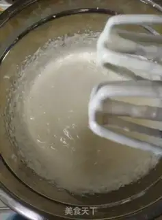 Make Tea cream mousse step 7