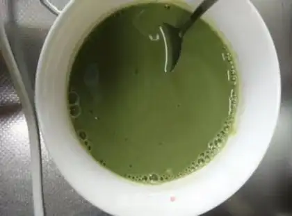 Make Tea cream mousse step 9