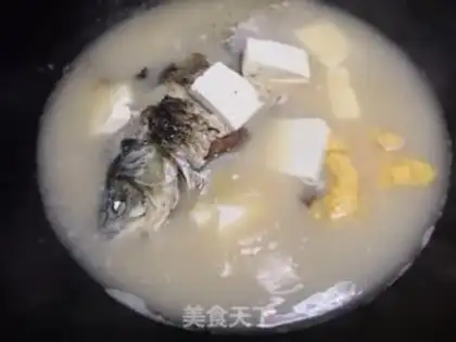 Make Tofu soup step 5