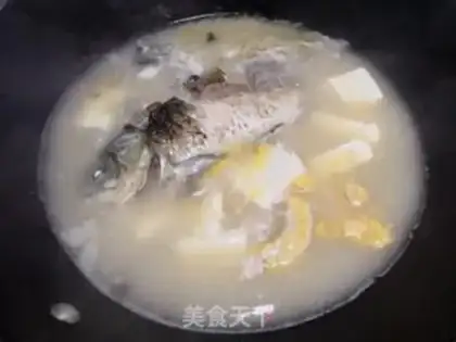 Make Tofu soup step 6