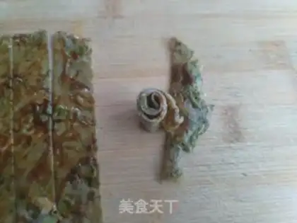 Make Scribble egg rolls step 7