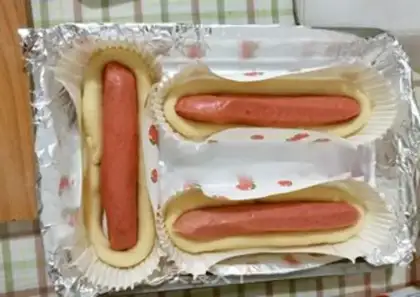 Make Hot dog bread step 6