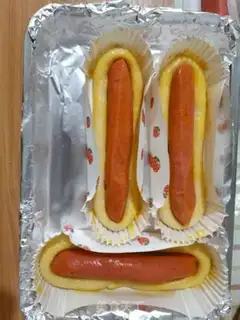 Make Hot dog bread step 7