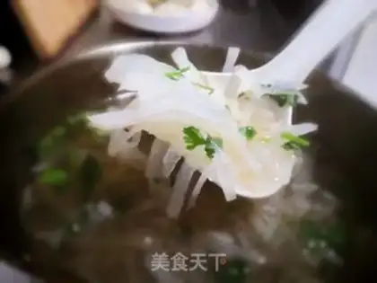 Make The radish soup step 5