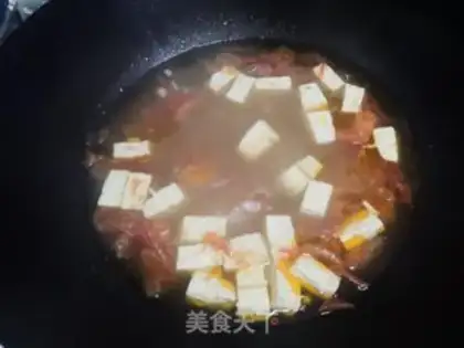 Make Tomato tofu soup step 5