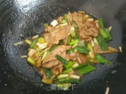Make Garlic sprouts step 9