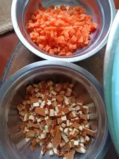 Make Suspended maran head step 1