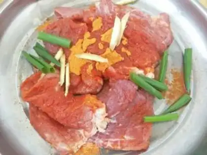 Make Pork chop burger step 9