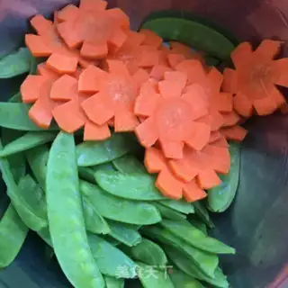 Make ♪ Little wood with Dutch beans ♪ step 2