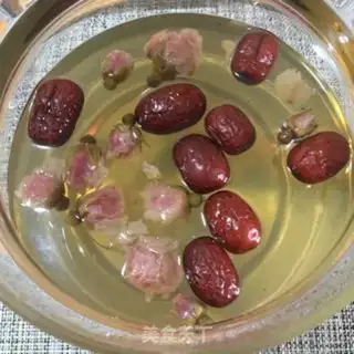 Make Rose palm tea step 3