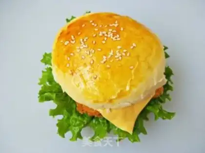 Make Pork chop burger step 25