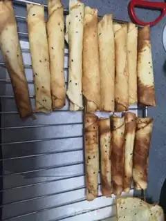 Make Homemade egg rolls step 12