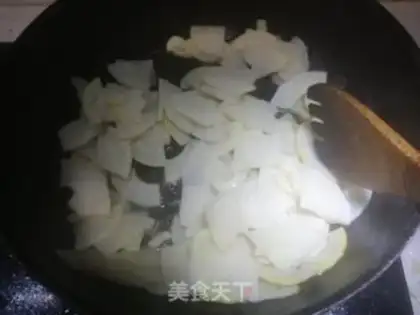 Make Spring fried meat step 5