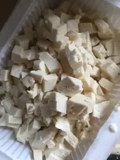Make Bean-curd oil dumplings step 2