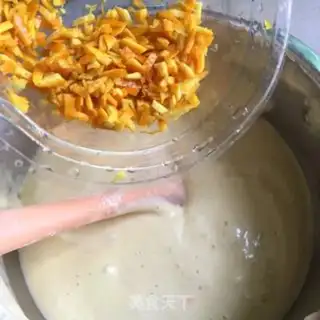 Make Orange sponge cake step 5