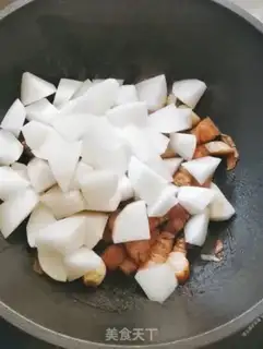 Make Radish meat step 5