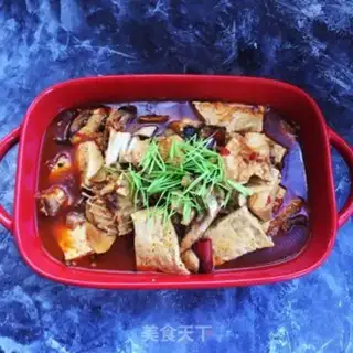 Make Black tofu stewed by the Malo Gang step 11