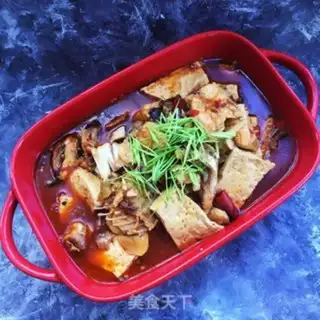Make Black tofu stewed by the Malo Gang step 12