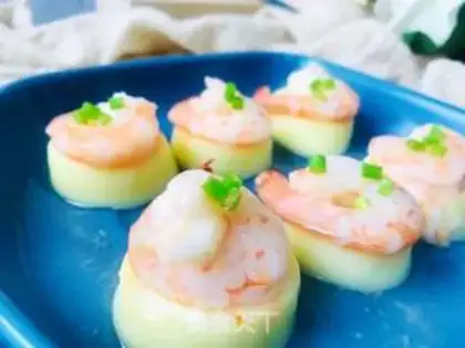 Make Shrimp tofu step 4