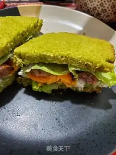 Make Egg sausage sandwich step 12