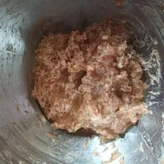 Make Pork dumplings step 3