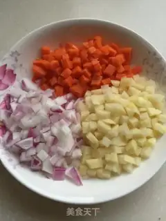 Make Curry beef butterflies step 0