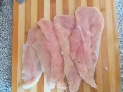 Make Fancy cheese chicken chops step 0