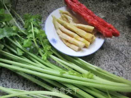 Make Sausage celery step 0