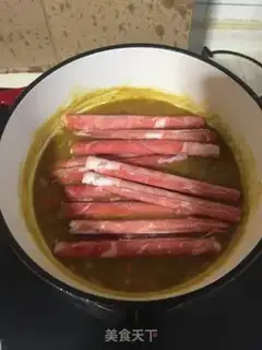Make Curry beef butterflies step 6