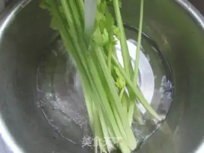 Make Sausage celery step 1