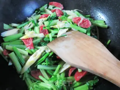 Make Sausage celery step 7