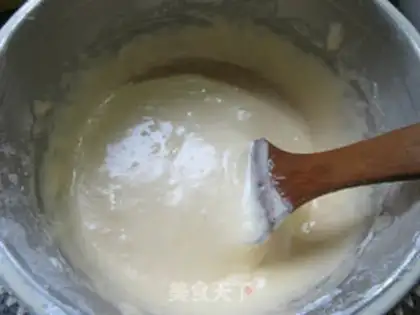 Make Paper cups of salad and orange cake step 6