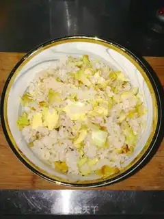 Make Squeeze eggs and rice step 6