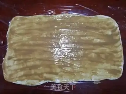 Make Old sesame sauce roll step 10