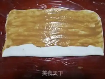 Make Old sesame sauce roll step 11