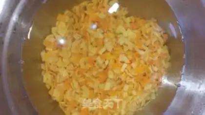 Make Sweet orange piping step 3