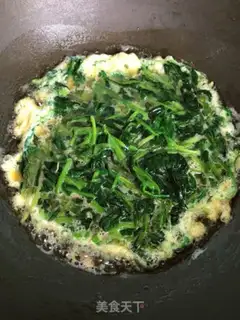 Make Spinach omelet step 3