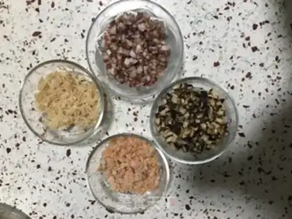 Make Rice rolls step 2