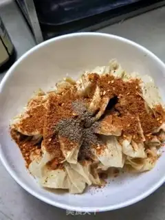 Make Spicy bean skin step 8