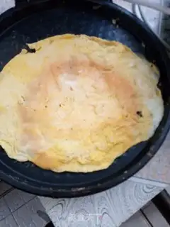 Make Egg bun step 5