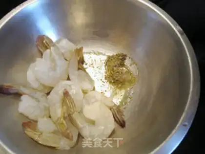 Make Charcoal roasted vanilla shrimp step 3