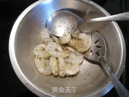 Make Charcoal roasted vanilla shrimp step 4