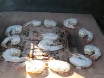 Make Charcoal roasted vanilla shrimp step 5