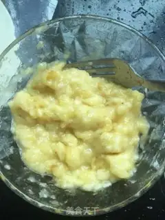 Make Banana cheesecake step 1