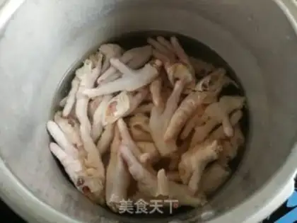 Make Sour lemon chicken claws step 2