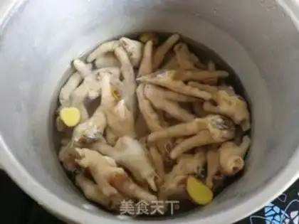 Make Sour lemon chicken claws step 3