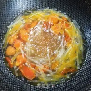 Make radish tomato egg soup step 10