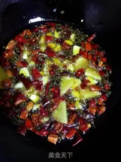 Make Spicy shrimp step 4