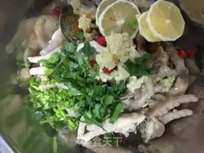 Make Sour chicken claws step 5