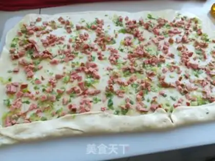 Make Onion pancakes step 1